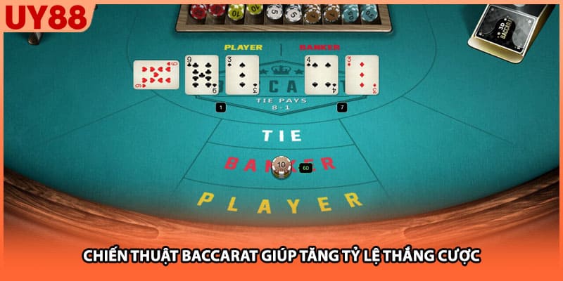 Chiến thuật baccarat giúp tăng tỷ lệ thắng cược