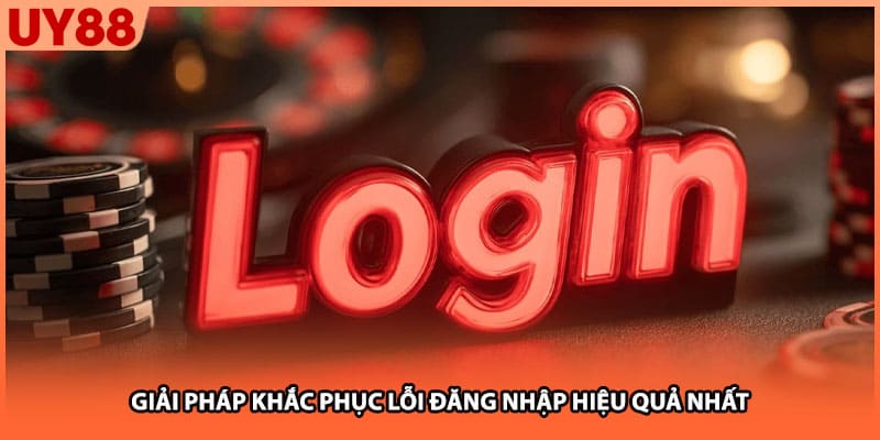 Giải pháp khắc phục lỗi đăng nhập hiệu quả nhất