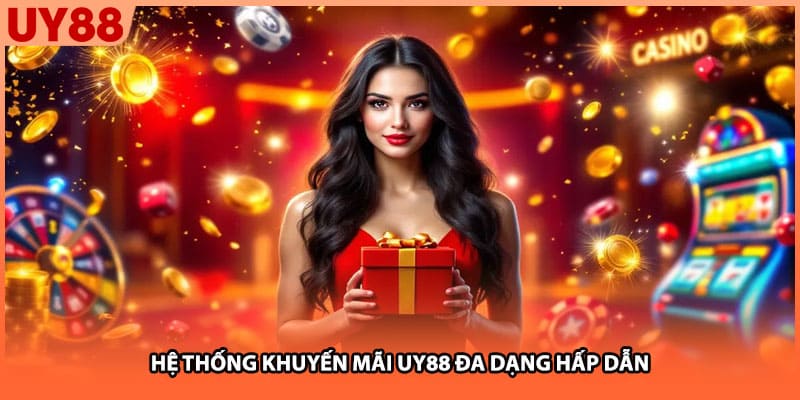 Hệ thống khuyến mãi UY88 đa dạng hấp dẫn