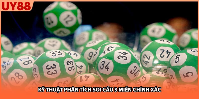 Kỹ thuật phân tích soi cầu 3 miền chính xác