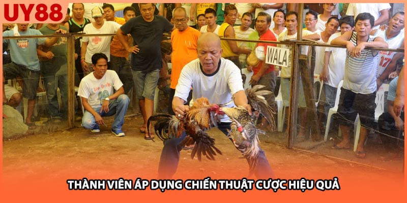 Thành viên áp dụng chiến thuật cược hiệu quả